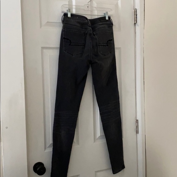 American Eagle Black/Grey Jeans - Picture 3 of 6